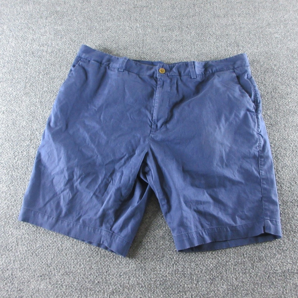 B. Draddy Shorts Mens 38 Blue Chino Golf Stretch 9 Inseam Pockets Casual‎